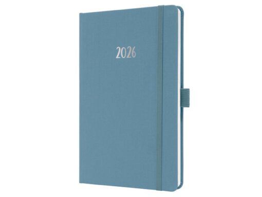 Weekagenda Feel A5 2026 (NL/FR/EN/DU) Powder Blue Hardcover