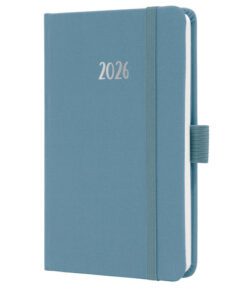 Weekagenda Feel A6 2026 (NL/FR/EN/DU) Powder Blue Hardcover