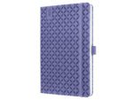 Weekagenda Flair A5 2026 (NL/FR/EN/DU) Dark Purple Hardcover