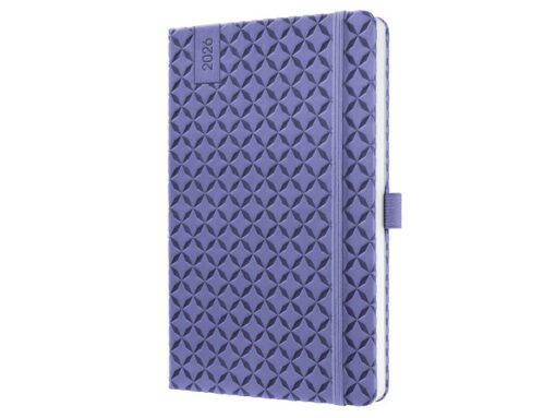 Weekagenda Flair A5 2026 (NL/FR/EN/DU) Dark Purple Hardcover