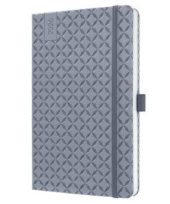 Weekagenda Flair A5 2026 (NL/FR/EN/DU) Glacier Grey Hardcover