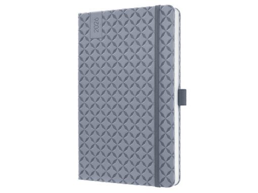 Weekagenda Flair A5 2026 (NL/FR/EN/DU) Glacier Grey Hardcover