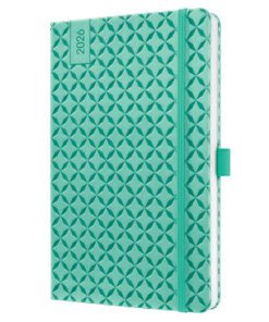 Weekagenda Flair A5 2026 (NL/FR/EN/DU) Mint Green Hardcover