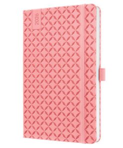 Weekagenda Flair A5 2026 (NL/FR/EN/DU) Rose Pink Hardcover
