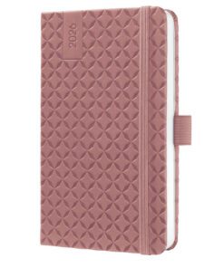 Weekagenda Flair A6 2026 (NL/FR/EN/DU) Dusty Red Hardcover