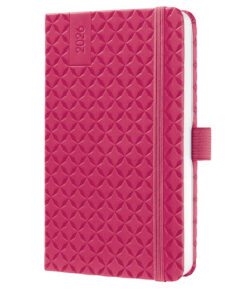 Weekagenda Flair A6 2026 (NL/FR/EN/DU) Fuchsia Pink         Hardcover