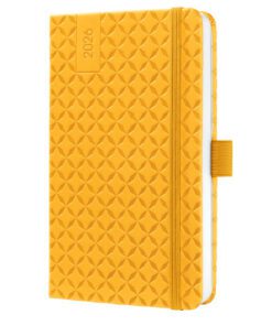 Weekagenda Flair A6 2026 (NL/FR/EN/DU) Mango Yellow Hardcover