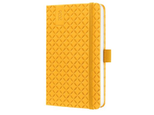 Weekagenda Flair A6 2026 (NL/FR/EN/DU) Mango Yellow Hardcover