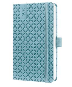 Weekagenda Flair A6 2026 (NL/FR/EN/DU) Sky Blue Hardcover