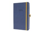 Weekagenda Linecape A5 2026 blauw HC (DE) 2 pagina's = 1    week