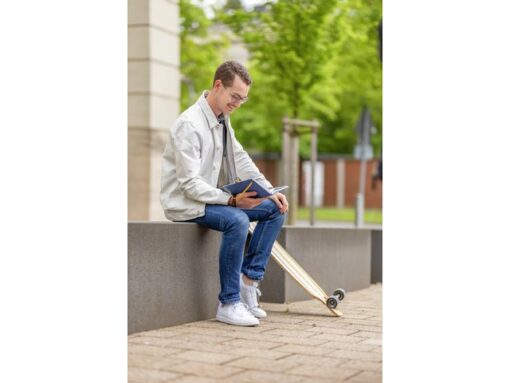 Weekagenda Linecape A5 2026 blauw HC (DE) 2 pagina's = 1    week