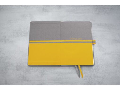 Weekagenda Linecape A5 2026 licht grijs HC (DE) 2 pagina's  = 1 week