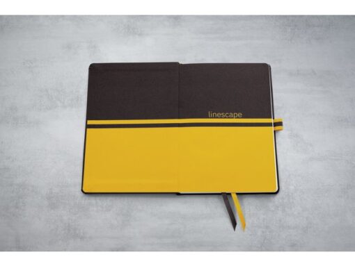 Weekagenda Linescape A5 2026 (EN) donkergrijs Hardcover     verticale indeling