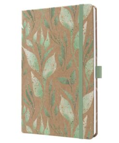 Weekagenda Pure A5 2026 (NL/FR/EN/DU) Sparkle Leaves Hardcover