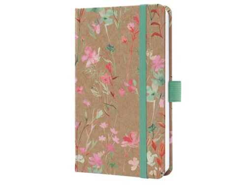 Weekagenda Pure A6 2026 (NL/FR/EN/DU) Green Floral Serenity Hardcover