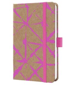 Weekagenda Pure A6 2026 (NL/FR/EN/DU) Raspberry Batik Hardcover