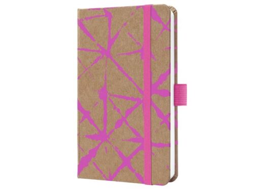 Weekagenda Pure A6 2026 (NL/FR/EN/DU) Raspberry Batik Hardcover