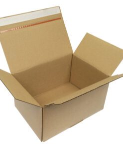 Autolockdoos Raadhuis B-golf 213x153x109mm bruin krimp 5 stuks