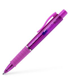 Balpen Faber-Castell Polyball View Electric Fuchsia