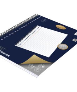 Collegeblok Multo A4 23r ruit 10mm 90 grams 80 vel