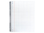 Collegeblok Multo A4 23r ruit 10mm 90 grams 80 vel
