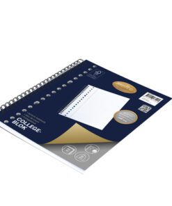 Collegeblok Multo A5 17r ruit 5mm 90 grams 80 vel