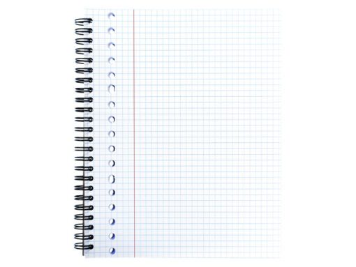 Collegeblok Multo A5 17r ruit 5mm 90 grams 80 vel