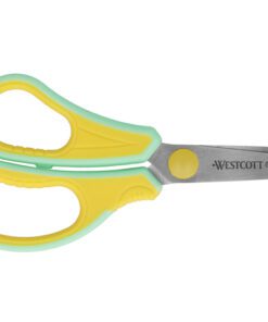 Kinderschaar Westcott Gripeeze14cm LH geel / mint