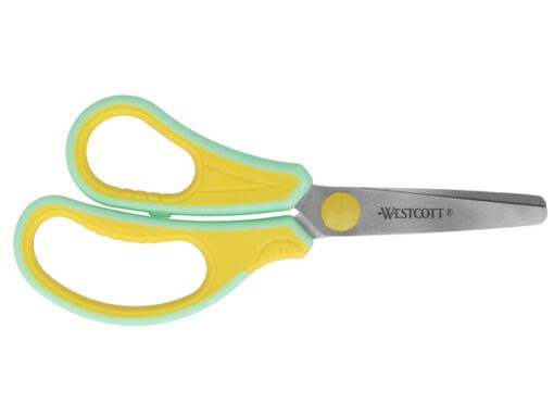 Kinderschaar Westcott Gripeeze14cm LH geel / mint