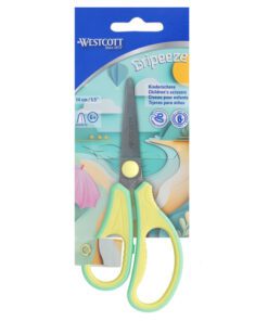 Kinderschaar Westcott Gripeeze14cm LH pastel geel / mint