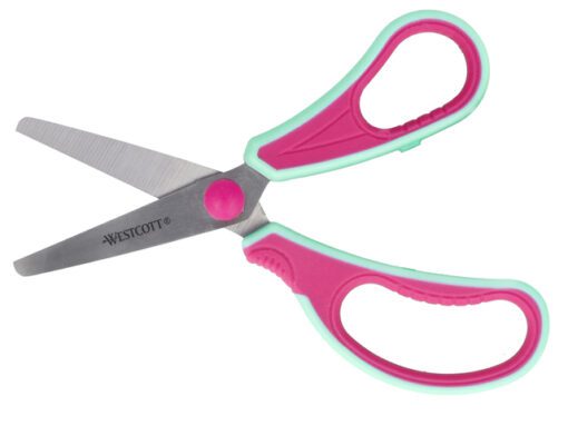 Kinderschaar Westcott Gripeeze14cm fuchsia /mint