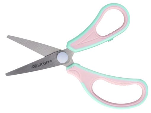 Kinderschaar Westcott Gripeeze14cm pastelroze / mint