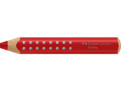Kleurpotlood Faber-Castell Grippy XXL Jumbo Aardbeienrood