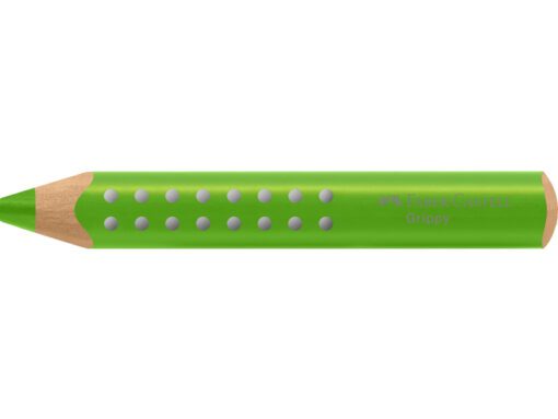 Kleurpotlood Faber-Castell Grippy XXL Jumbo Appelgroen