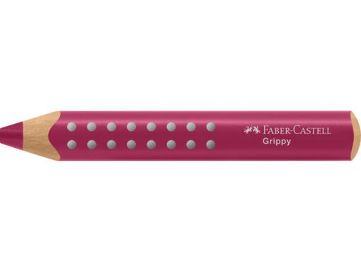 Kleurpotlood Faber-Castell Grippy XXL Jumbo Frambozenrood