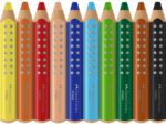 Kleurpotlood Faber-Castell Grippy XXL Jumbo etui 10 stuks