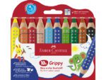 Kleurpotlood Faber-Castell Grippy XXL Jumbo etui 10 stuks