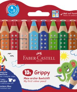 Kleurpotlood Faber-Castell Grippy XXL Jumbo etui 10 stuks