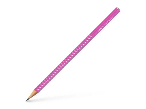 Potlood Faber-Castell Grip Sparkle Aurora B Electric Fuchsia