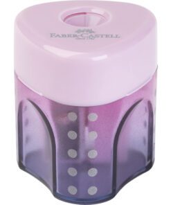 zonder te morsen. De slijper is geschikt voor alle gangbare standaard- en Jumbo-potloden en voorzien van een veiligheidsschroef voor extra gebruiksveiligheid. De display bevat 24 stuks in de kleuren Blushing Sky