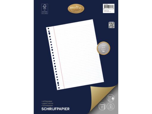 Ringbandinterieur Multo A4 23r lijn 90 grams 100 vel