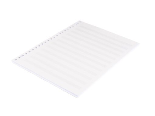 Ringbandinterieur Multo A4 23r muziekpapier 90 grams 50 vel