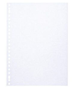 tekeningen of notities en voorzien van perforatie