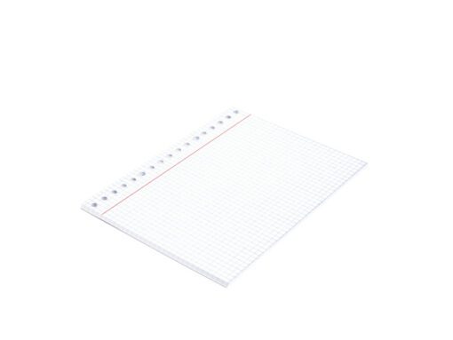 Ringbandinterieur Multo A5 17r ruit 5mm 90 grams 50 vel