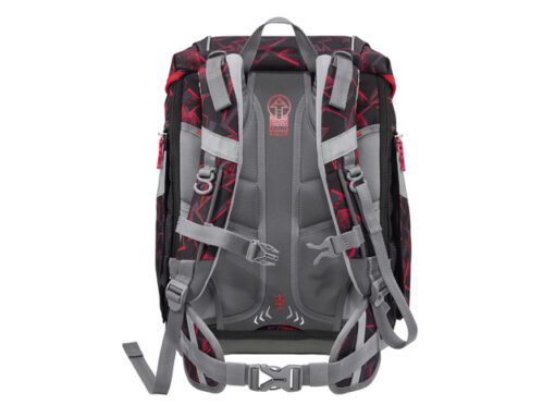 Rugzak Step by Step polyester 2IN1 set Ninja Yuma met etui  groot, etui klein,sporttas, magic mags en 2 sjablonen