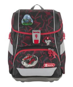 Rugzak Step by Step polyester 2IN1 set Ninja Yuma met etui  groot, etui klein,sporttas, magic mags en 2 sjablonen