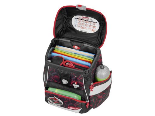 Rugzak Step by Step polyester 2IN1 set Ninja Yuma met etui  groot, etui klein,sporttas, magic mags en 2 sjablonen