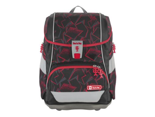 Rugzak Step by Step polyester 2IN1 set Ninja Yuma met etui  groot, etui klein,sporttas, magic mags en 2 sjablonen