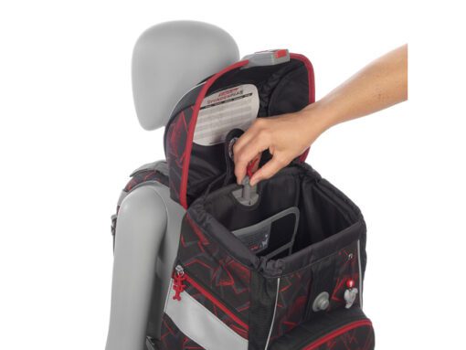 Rugzak Step by Step polyester 2IN1 set Ninja Yuma met etui  groot, etui klein,sporttas, magic mags en 2 sjablonen