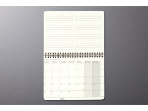 Tafelagenda Conceptum A5 2026 zwart liggend HC